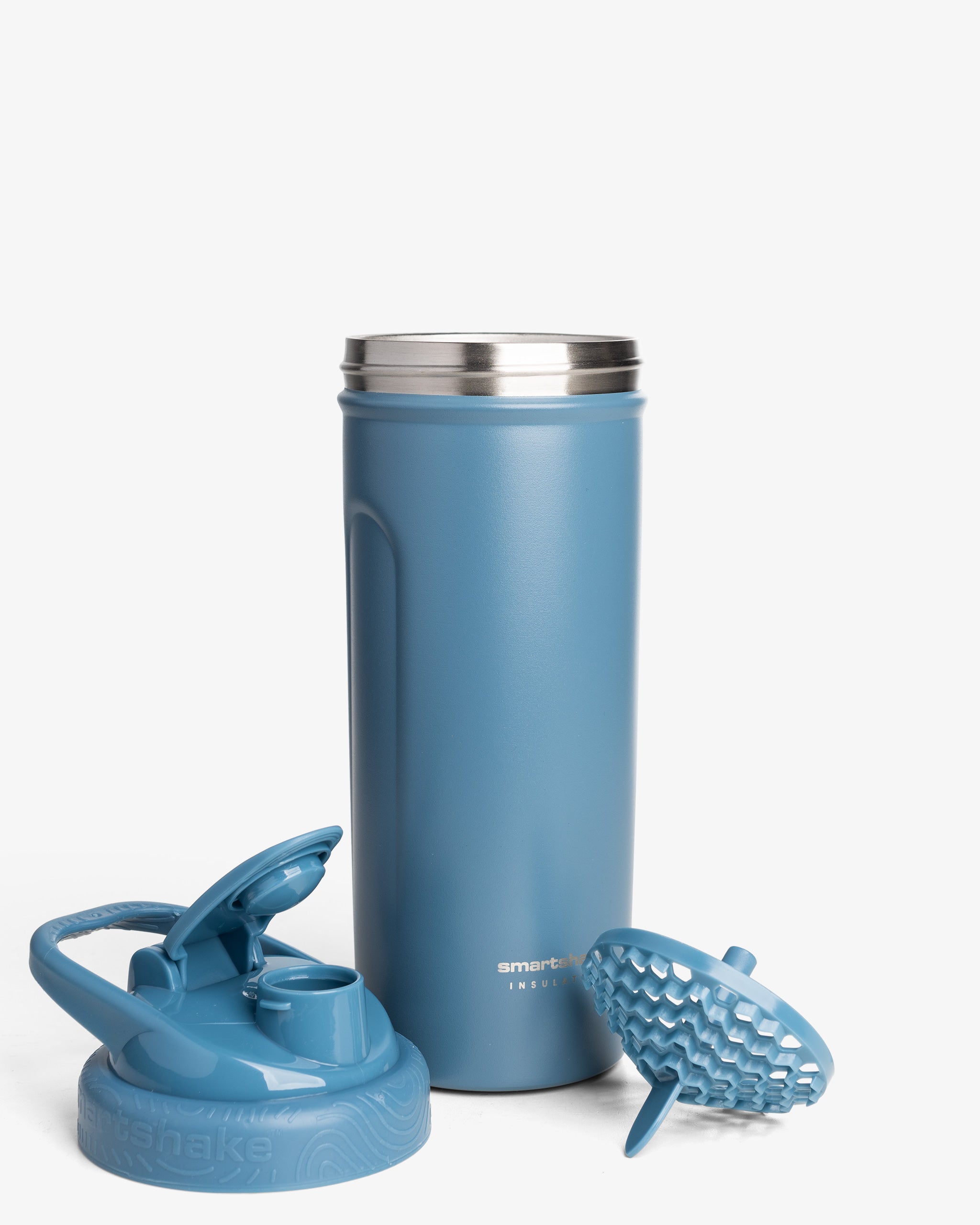 smartshake-insulated-steel-shaker-faded-blue-750-ml image 3