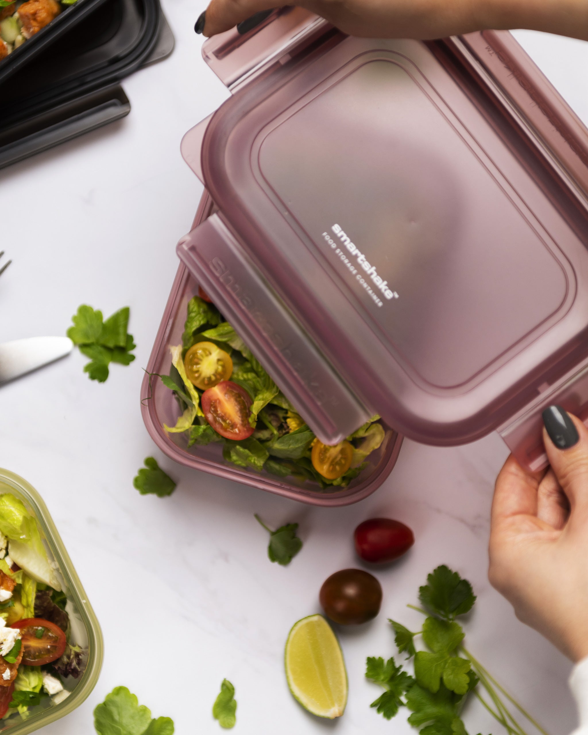 smartshake-food-storage-container-deep-rose-800-ml image 7