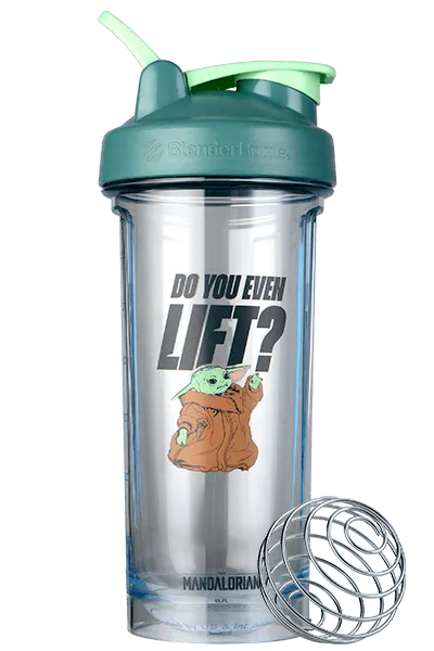 blenderbottle-pro-series-the-mandalorian-shaker-grogu-protein-shaker image 1