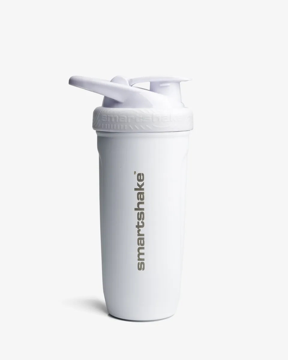 smartshake-reforce-stainless-steel-shaker-white-900-ml image 1