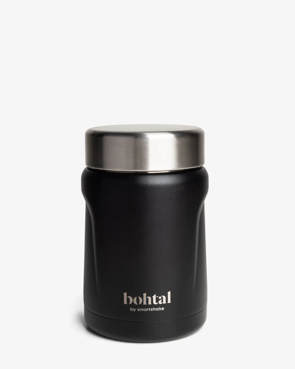 smartshake-insulated-food-jar-black-550-ml image 1