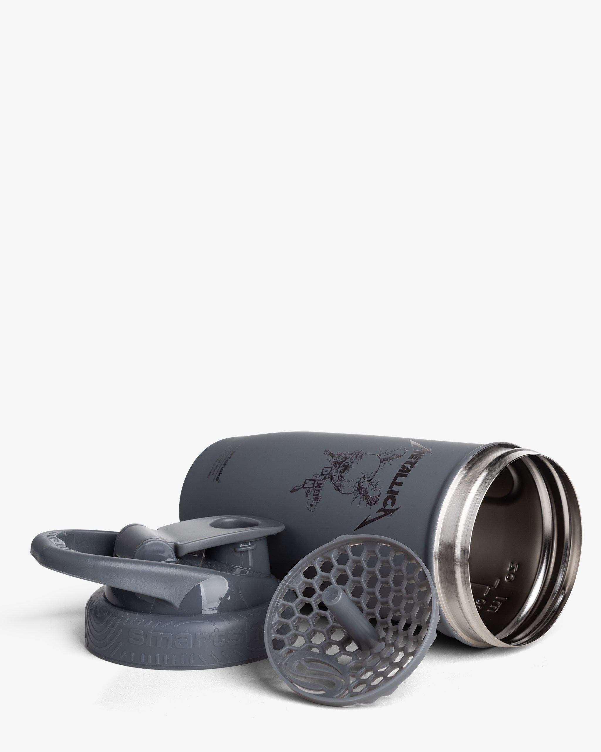 smartshake-reforce-stainless-steel-shaker-metallica-damage-inc-900-ml image 3