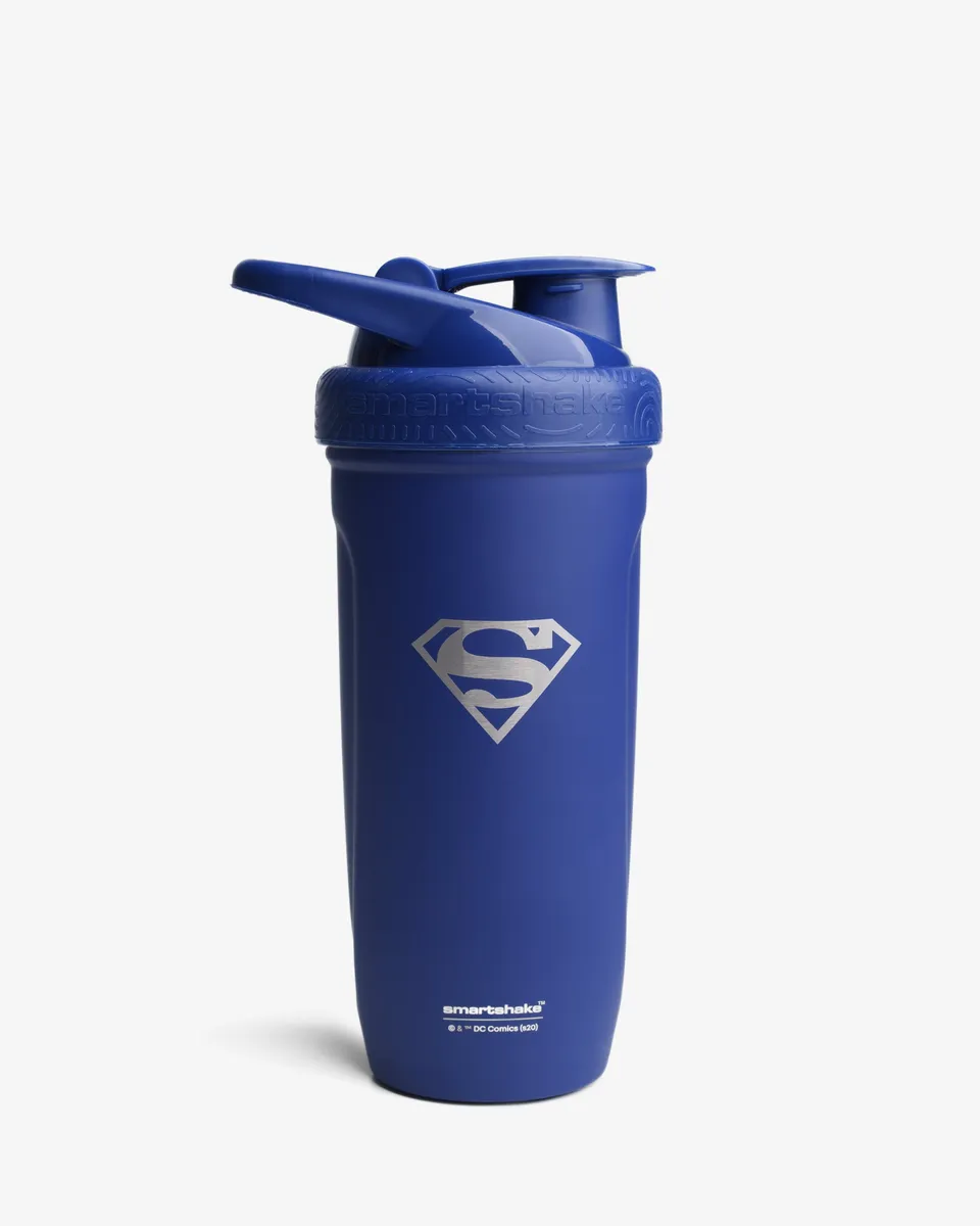 smartshake-reforce-stainless-steel-shaker-900-ml-superman image 1