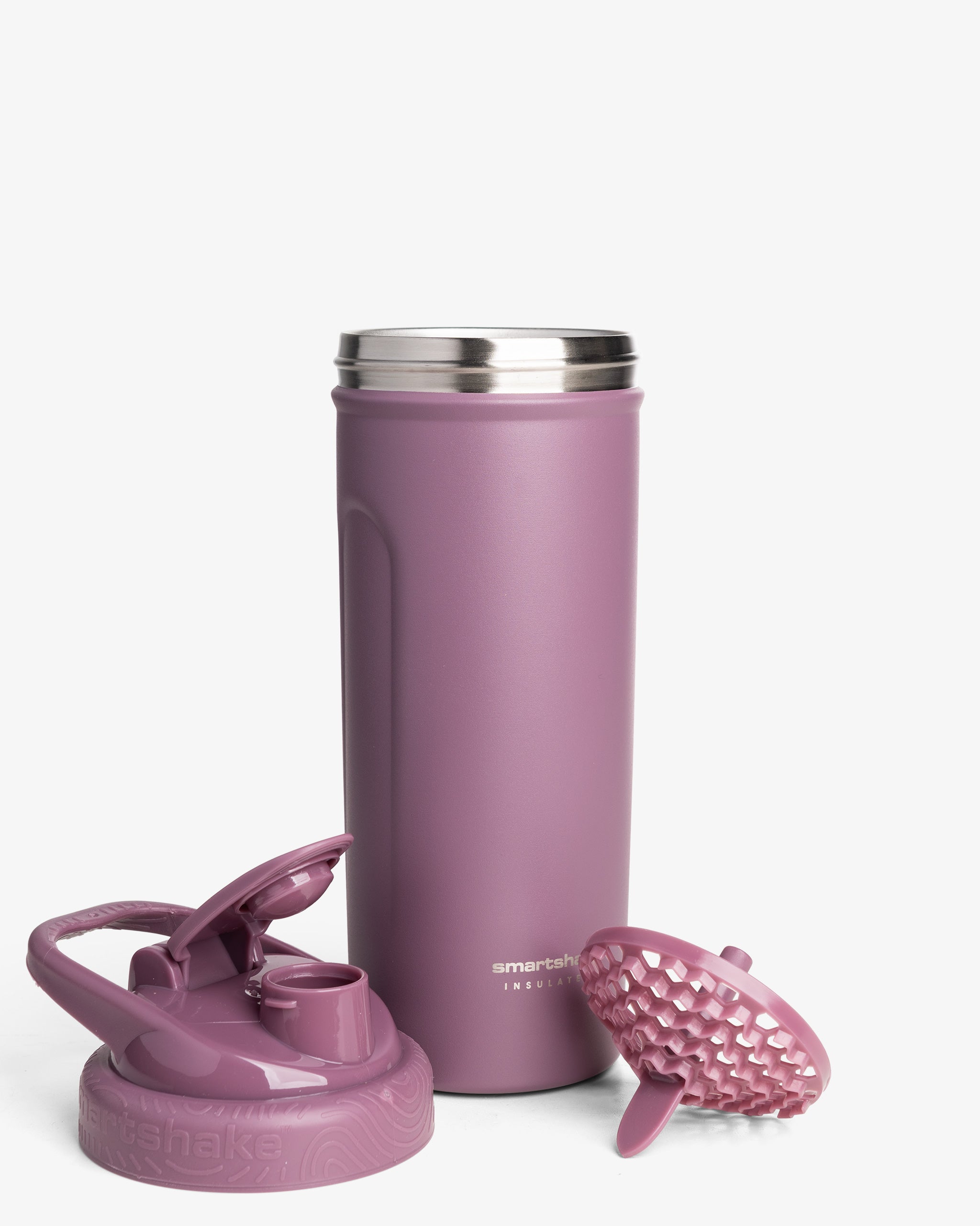 smartshake-insulated-steel-shaker-dusty-plum-750-ml image 3