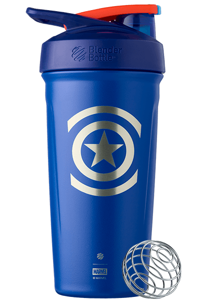 blenderbottle-marvel-sport-edelstahl-shaker-isoliert image 1