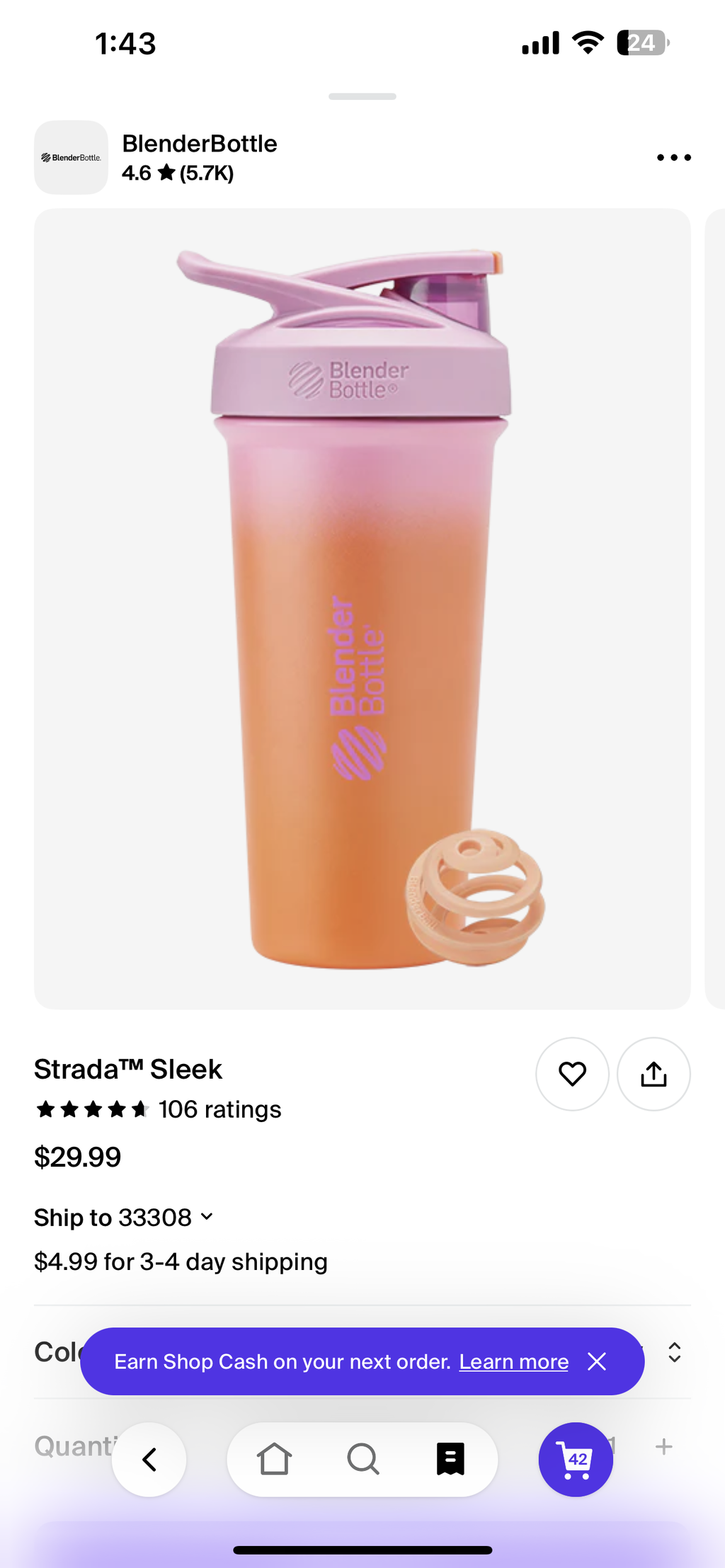 Bester Shaker den ich hatte