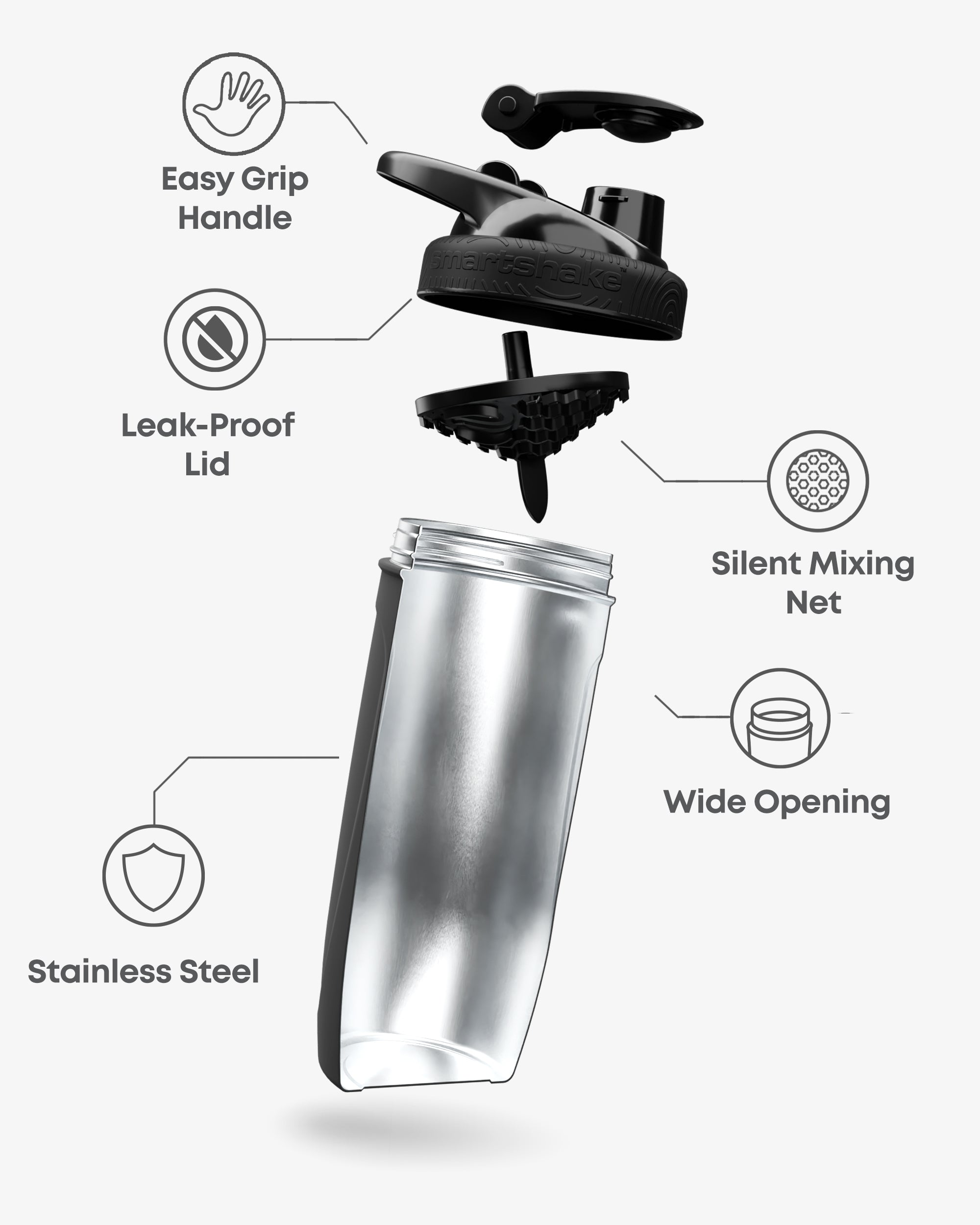 smartshake-reforce-stainless-steel-shaker-900-ml-friday-the-13th image 2