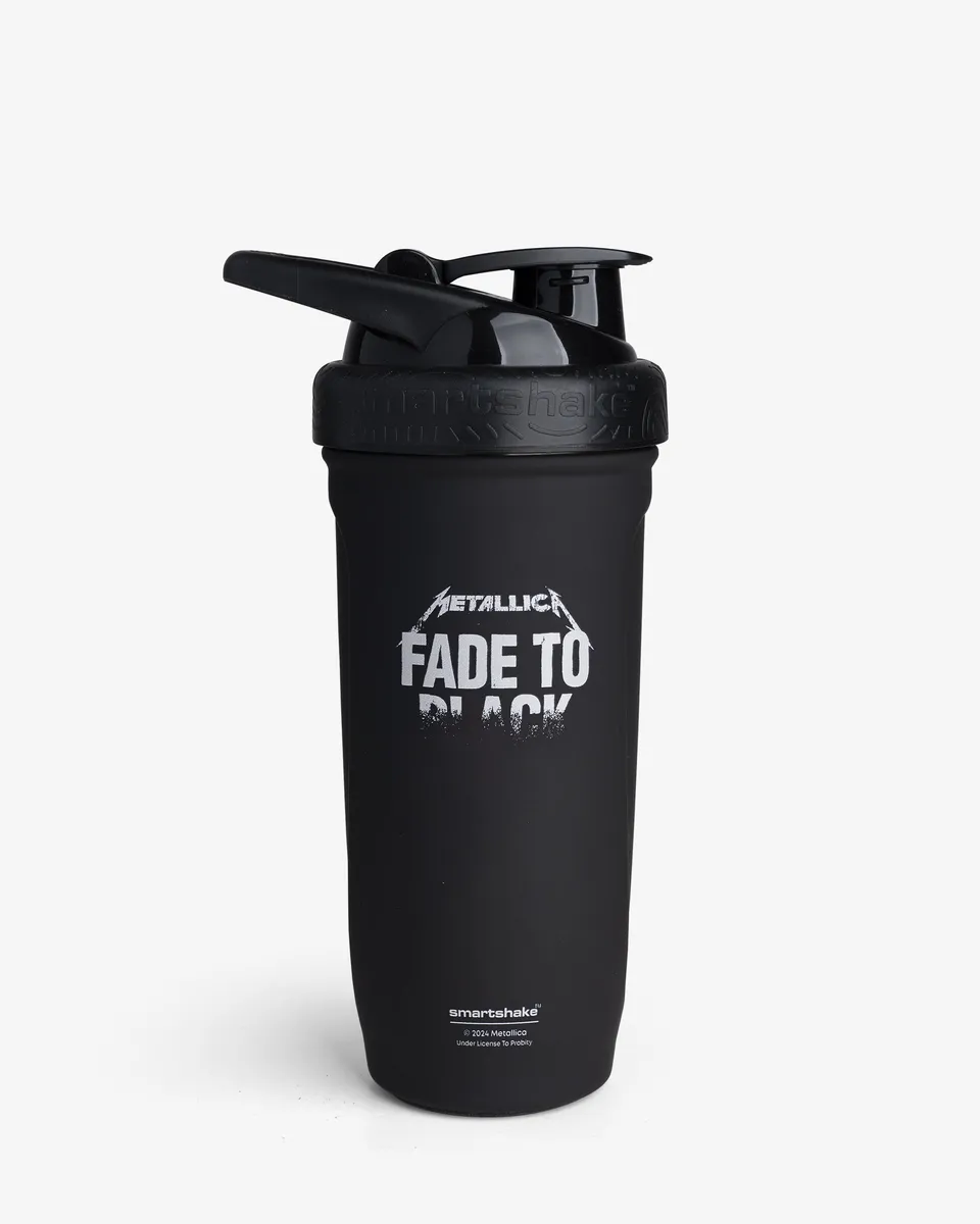 smartshake-reforce-stainless-steel-shaker-900-ml-metallica-fade-to-black image 1