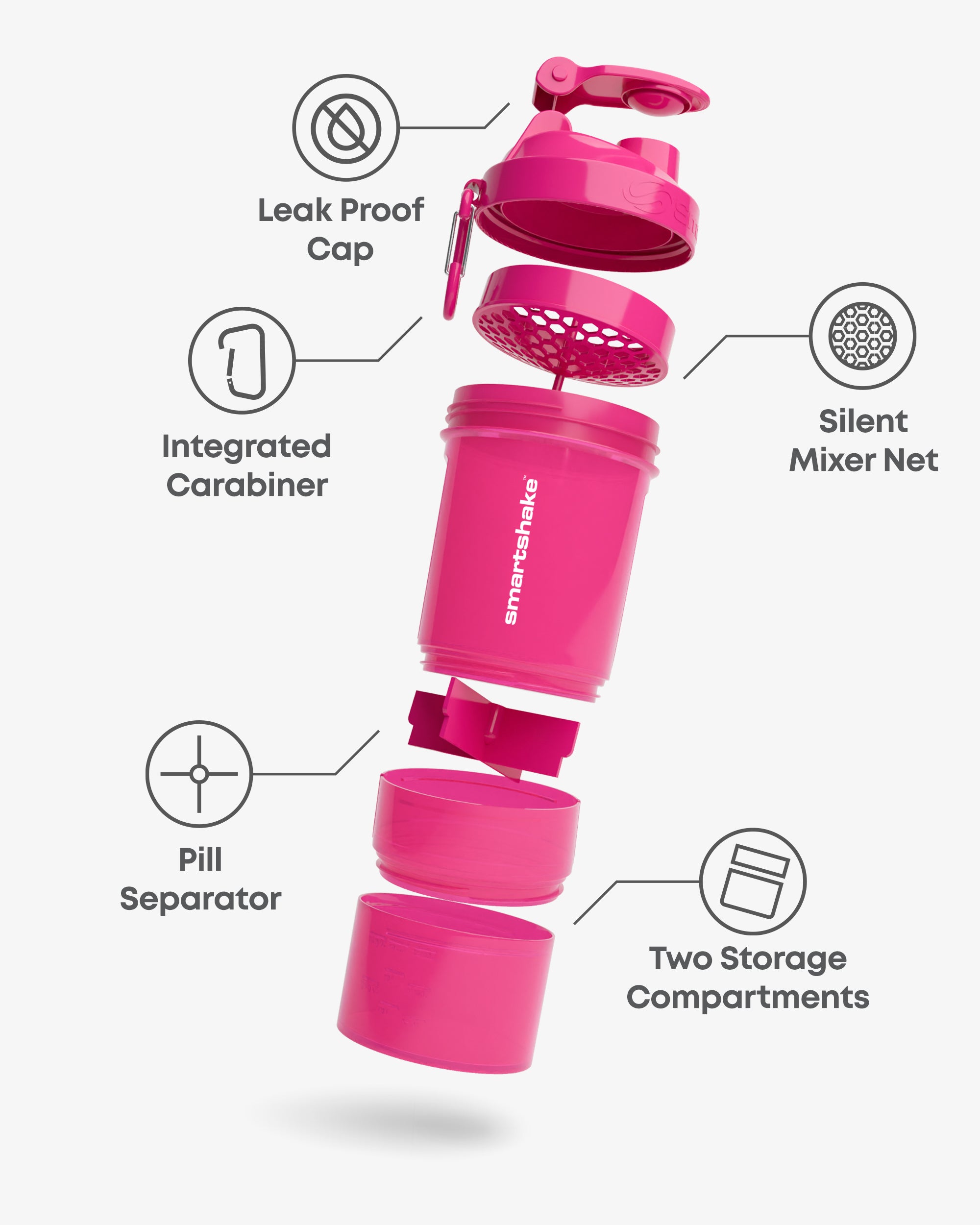 smartshake-original2go-pink-shaker-600-ml-mit-2-f-chern image 2