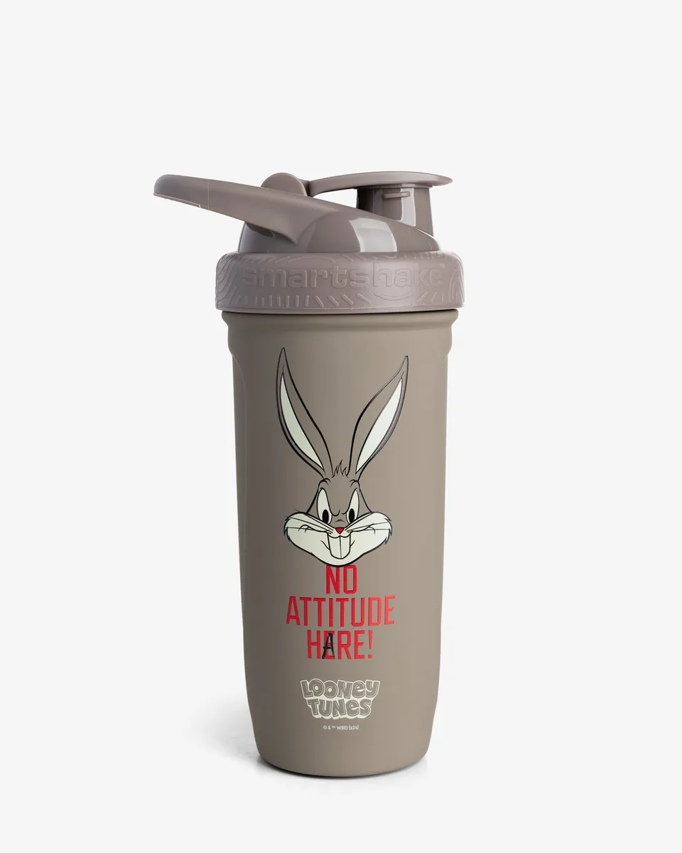 smartshake-reforce-stainless-steel-shaker-900-ml-bugs-bunny image 1