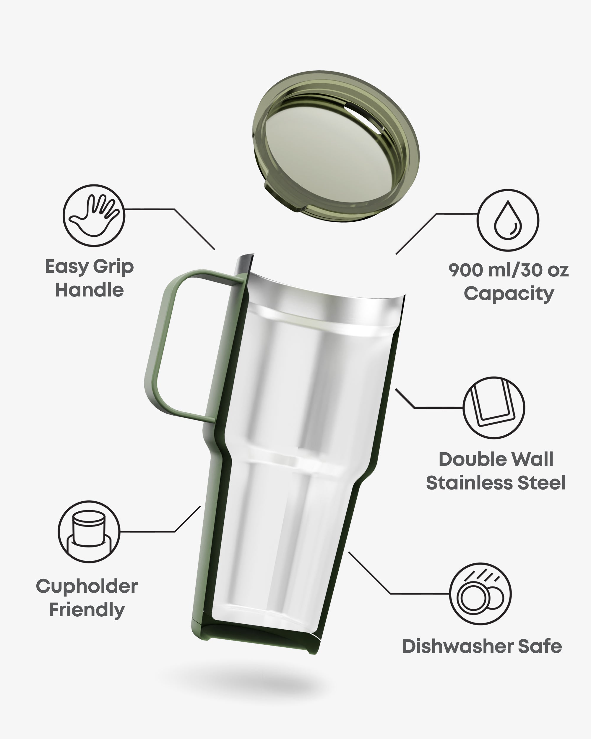 smartshake-bohtal-nomad-tumbler-green-900-ml-isoliert image 2
