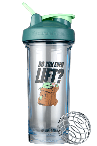 blenderbottle-pro-series-the-mandalorian-shaker-grogu-protein-shaker image 1