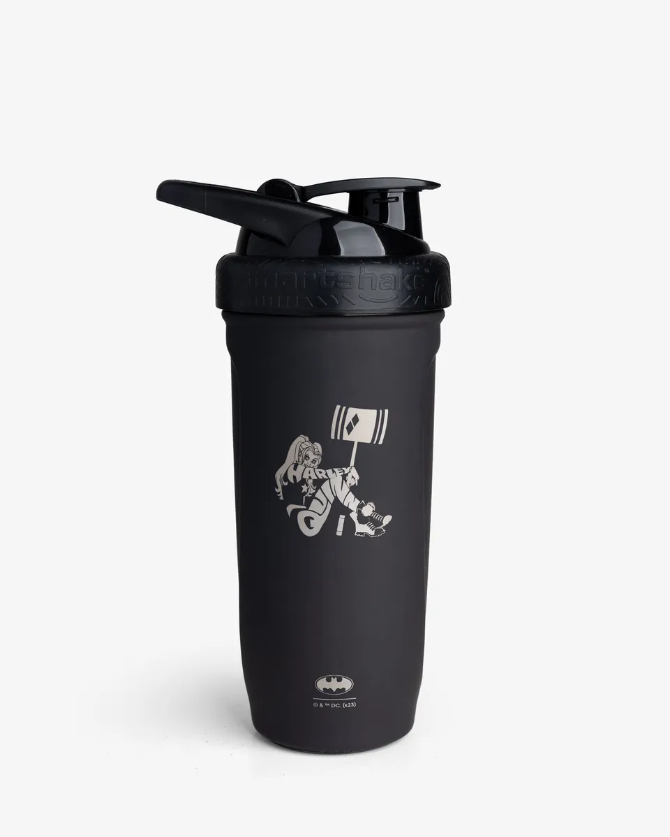 smartshake-reforce-stainless-steel-shaker-harley-quinn-900-ml image 1