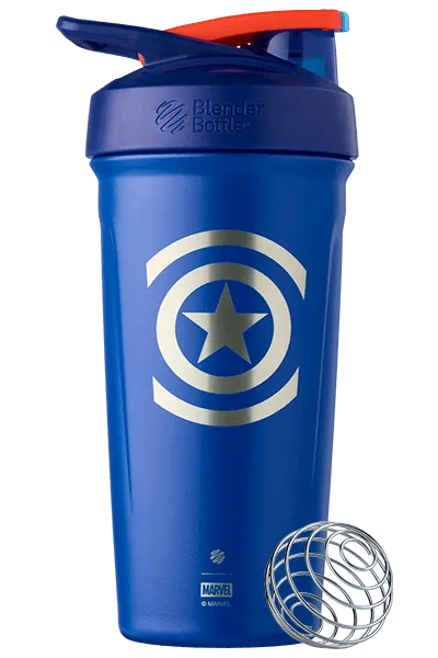 blenderbottle-marvel-sport-edelstahl-shaker-isoliert image 1