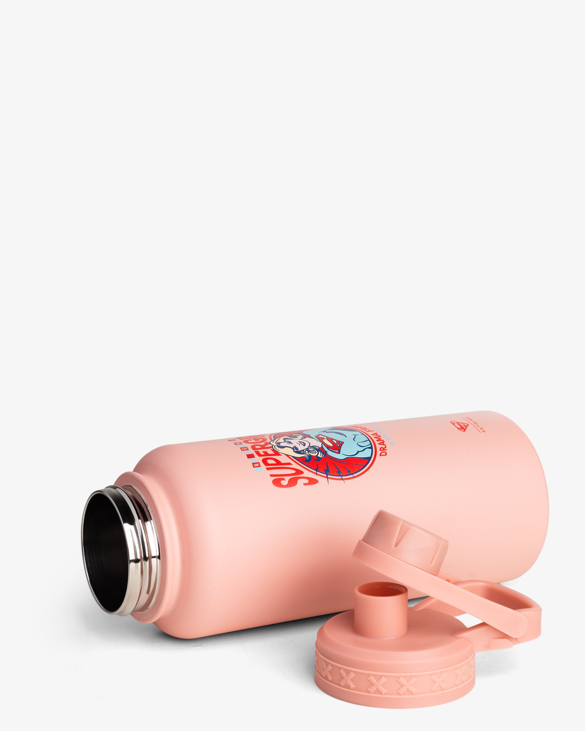 smartshake-bohtal-insulated-sports-bottle-supergirl-no-drama-960-ml image 3