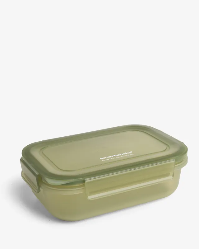 smartshake-food-storage-container-dusky-green-800-ml image 1