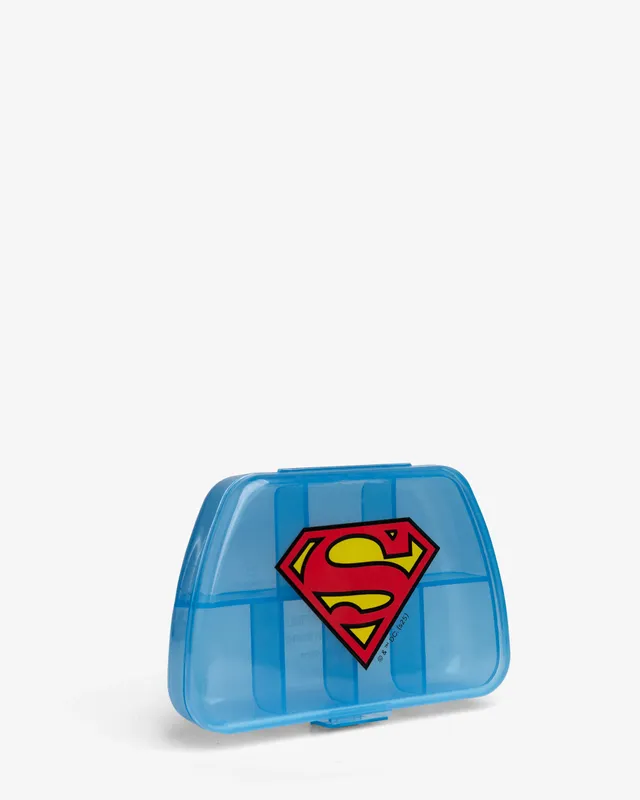 smartshake-pill-box-7-days-organizer-superman-tablettendose image 1