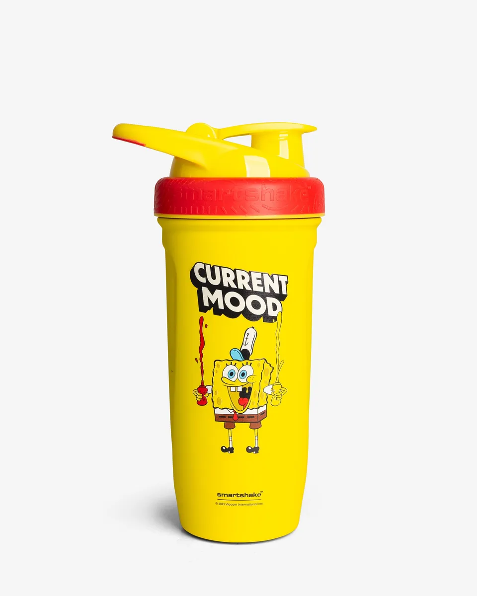 smartshake-reforce-stainless-steel-spongebob-shaker-900-ml image 1