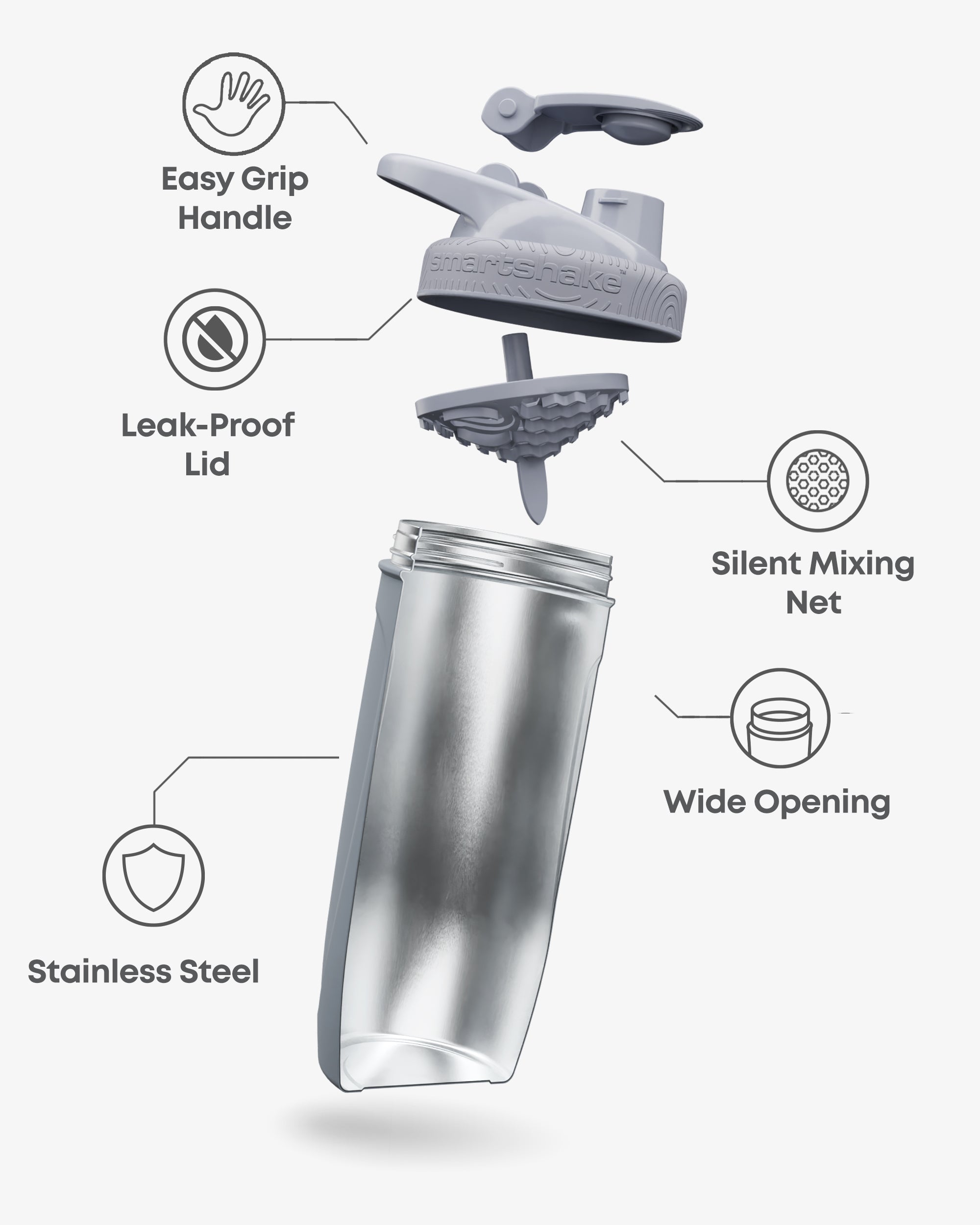 smartshake-reforce-stainless-steel-dobby-900-ml image 2