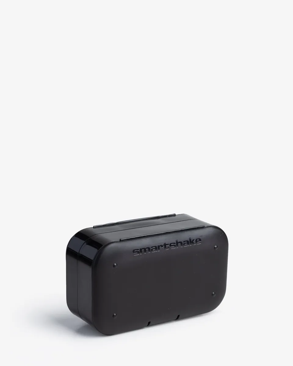 smartshake-pill-box-organizer-schwarz-7-5-f-cher image 1