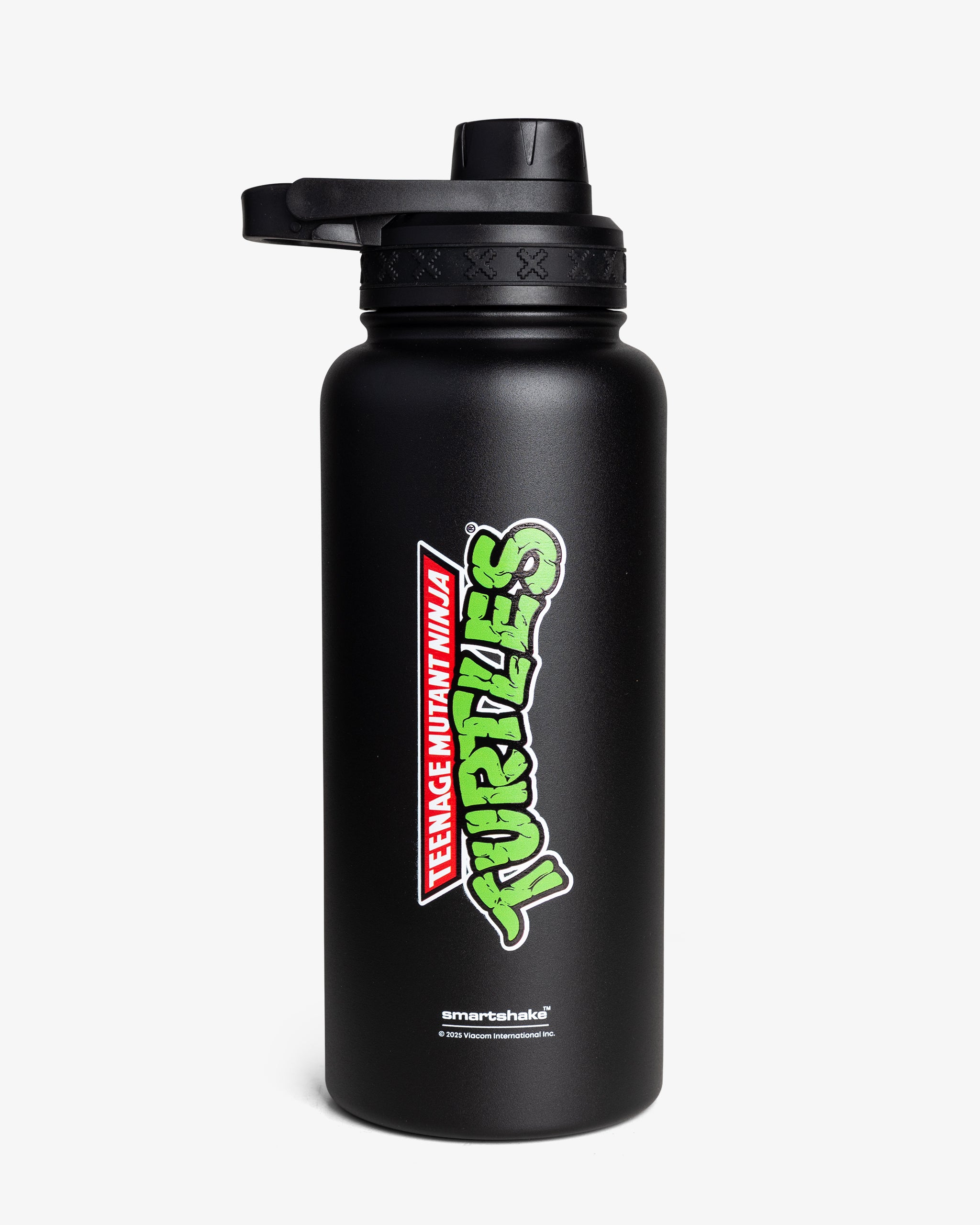 smartshake-bohtal-insulated-sports-bottle-960-ml-tmnt-black image 1