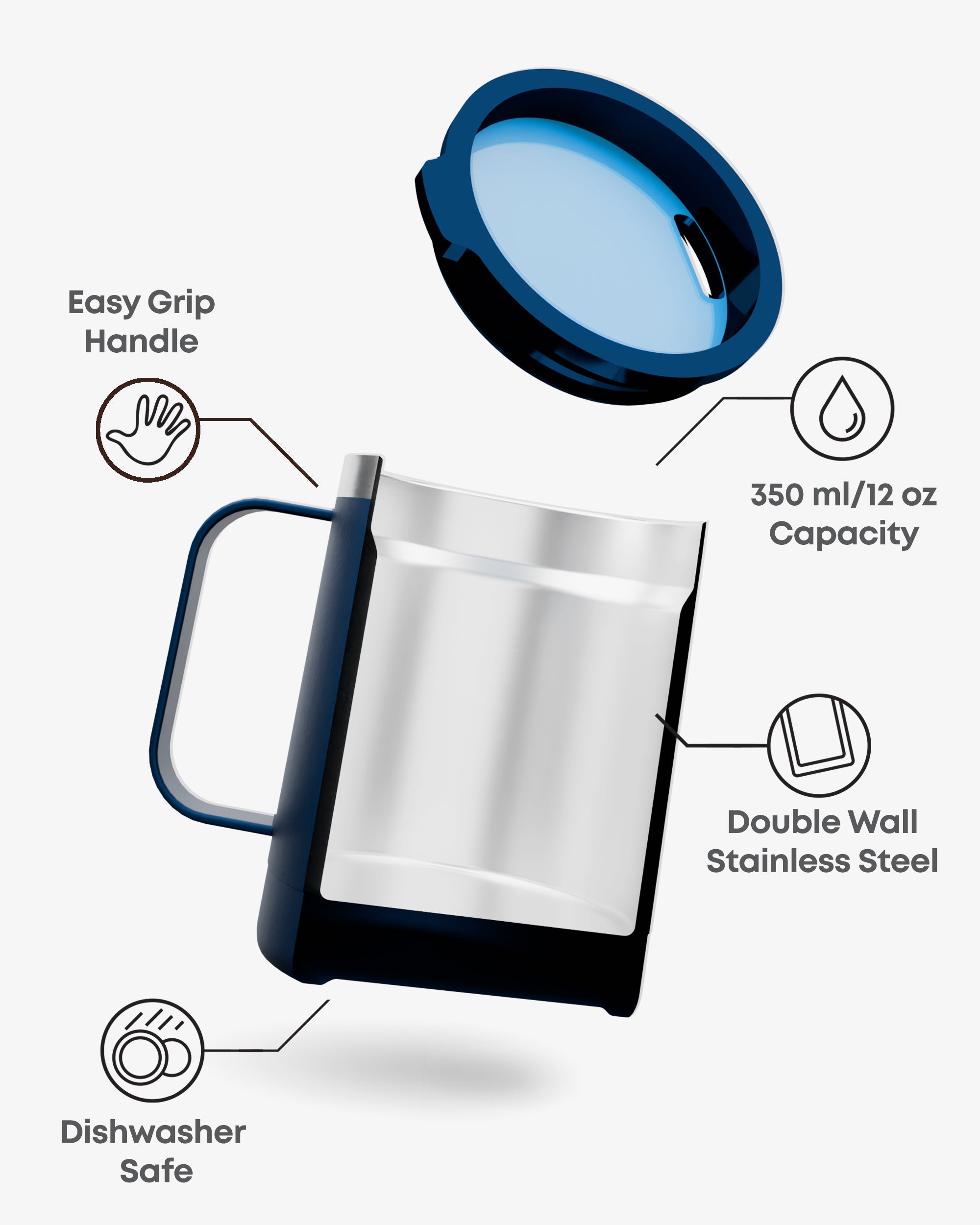 smartshake-insulated-coffee-mug-superman-thermobecher-350-ml image 2