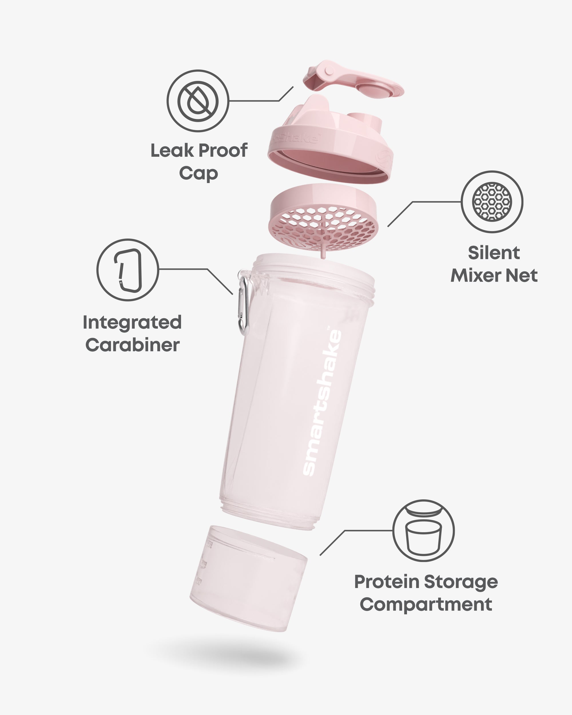 smartshake-slim-cotton-pink-500-ml image 2