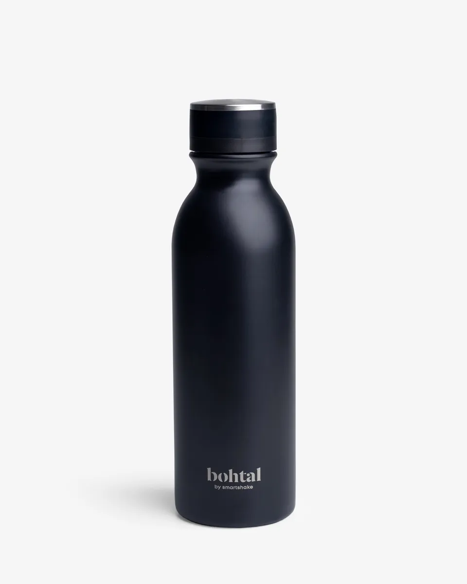 smartshake-bohtal-flask-insulated-black-600-ml image 1