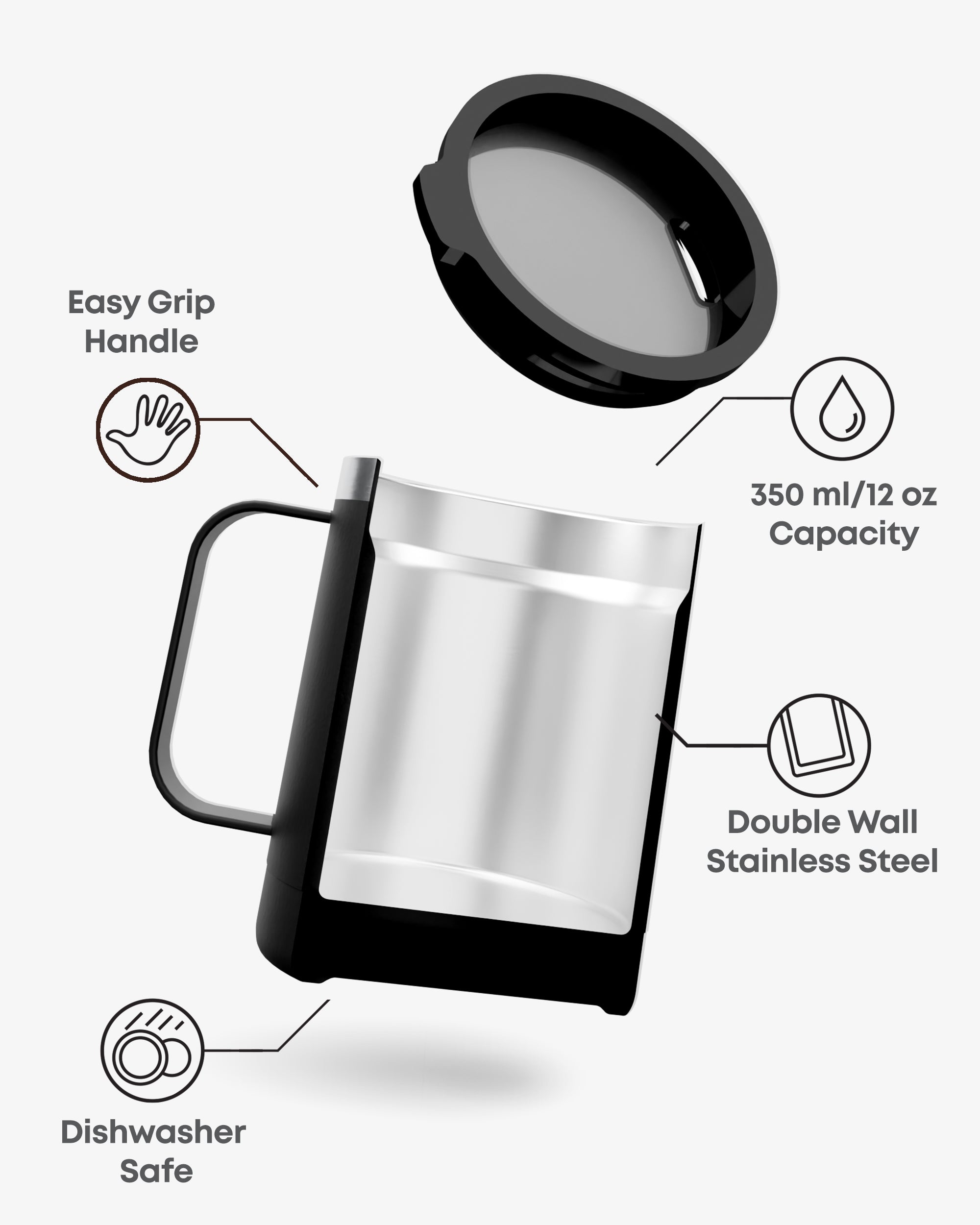 smartshake-bohtal-insulated-coffee-mug-batman-350-ml image 2