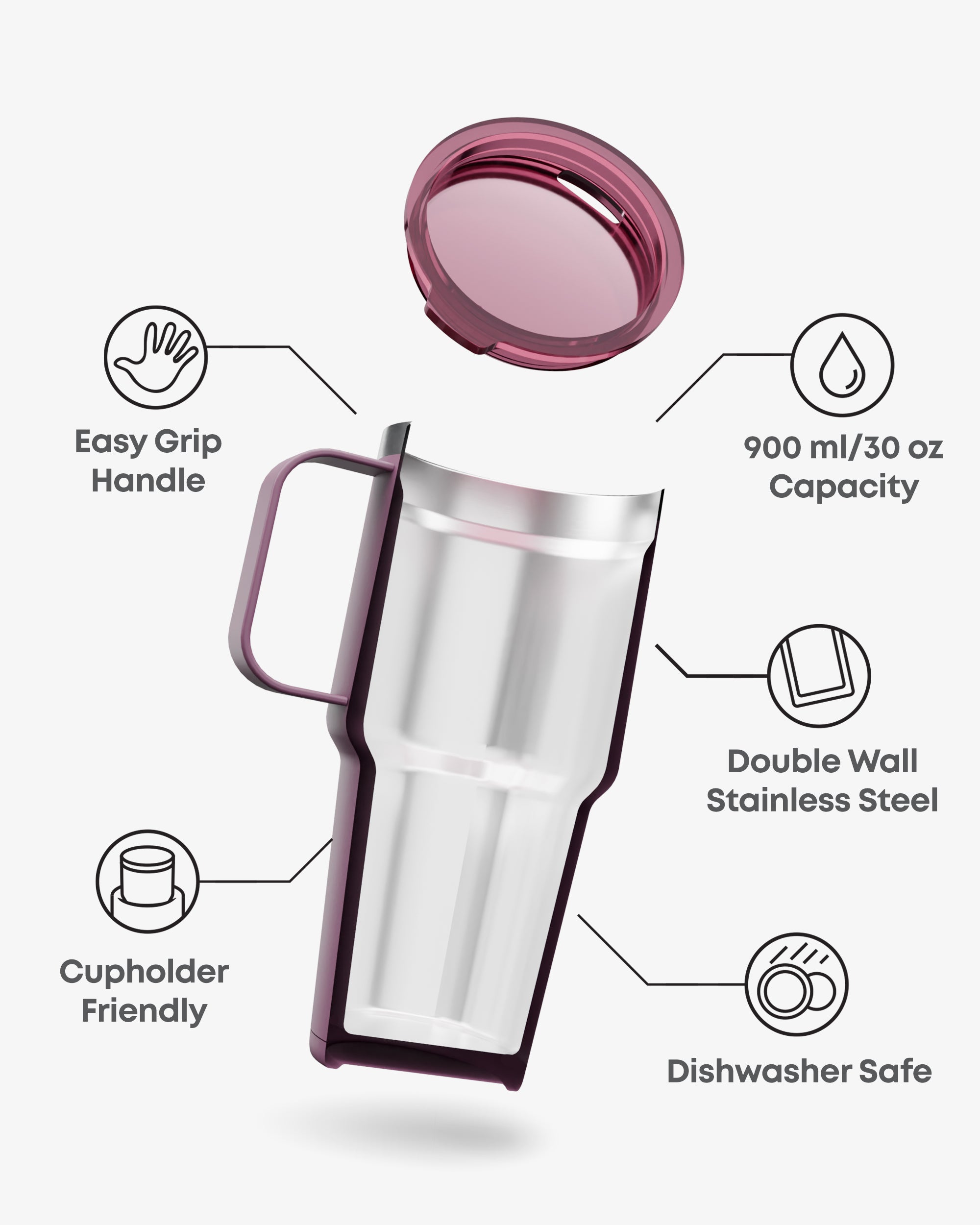 smartshake-bohtal-nomad-tumbler-plum-thermobecher-900-ml image 2